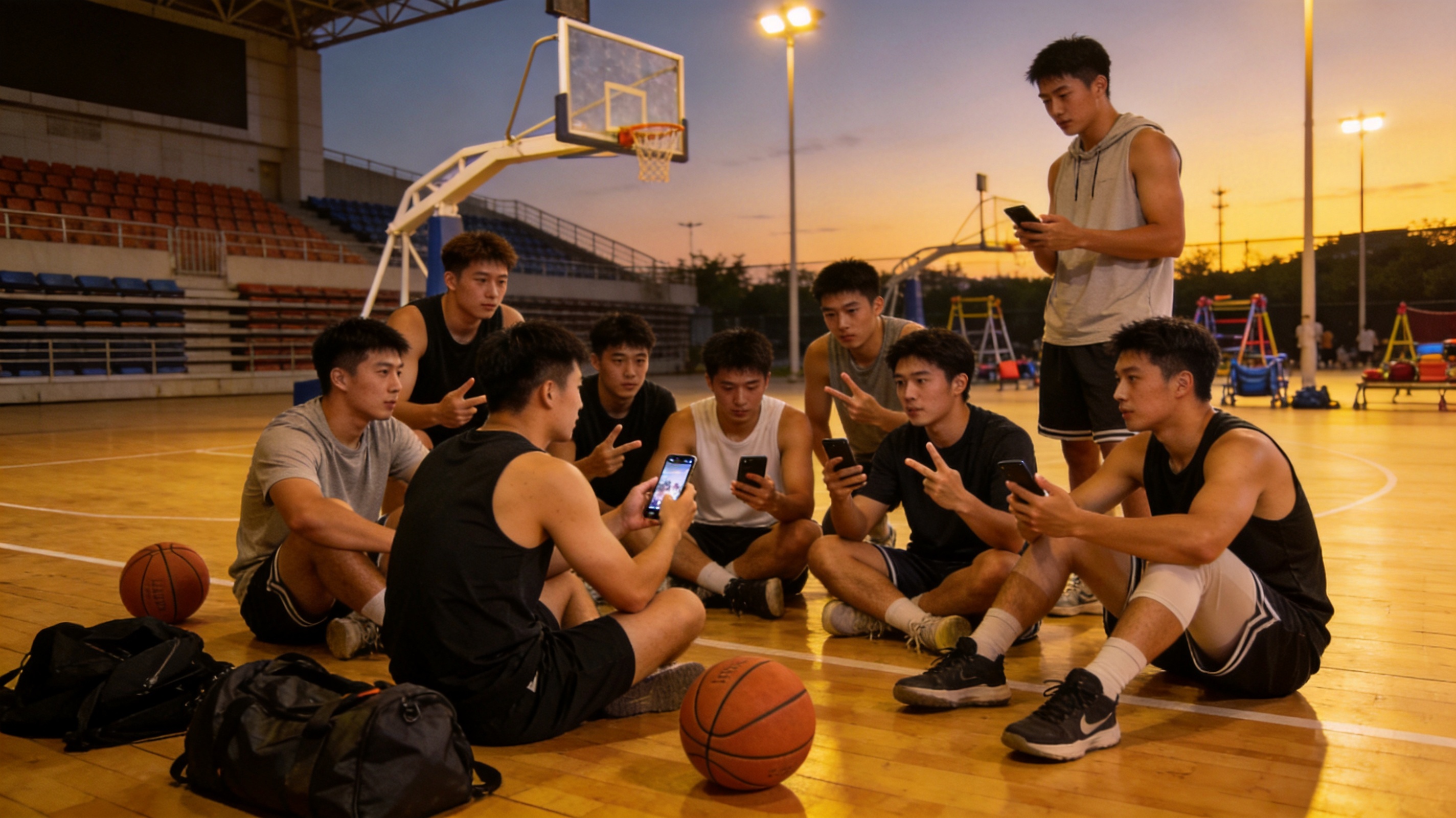 篮球运动：在球场约战组队，加入篮球爱好者圈子