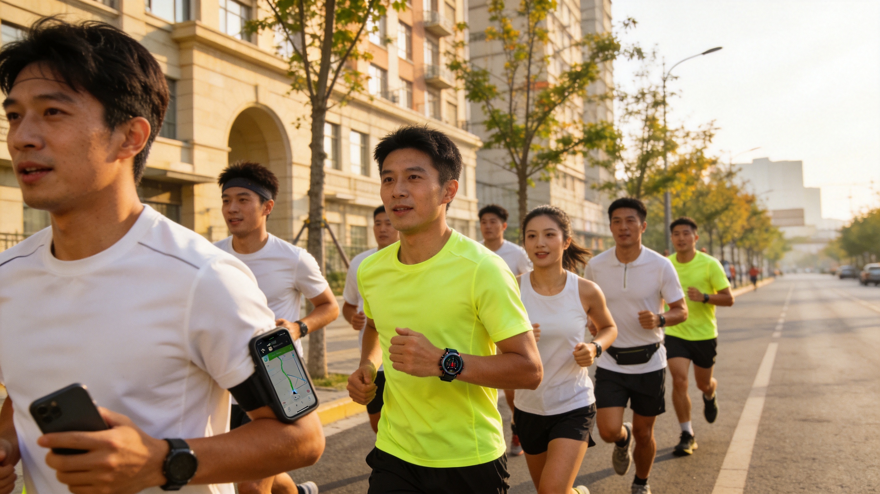 跑步运动：记录跑步轨迹，加入跑团一起开跑